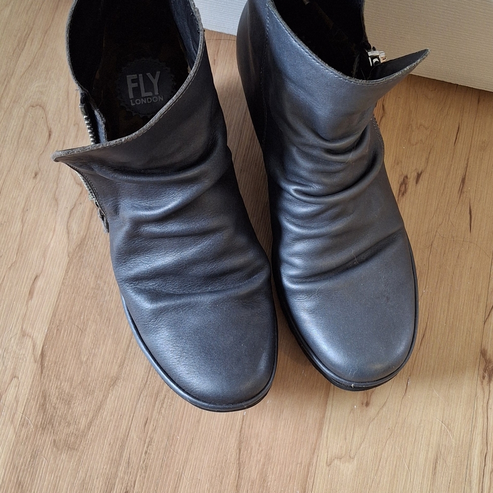 Fly London Women's Black Ankle Boots